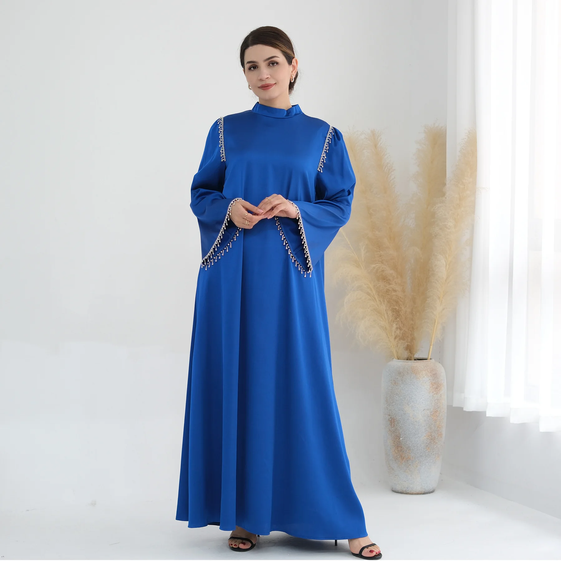 Muslim Dubai Türkiye Dubai Beautiful Elegant Beaded Dress LR710