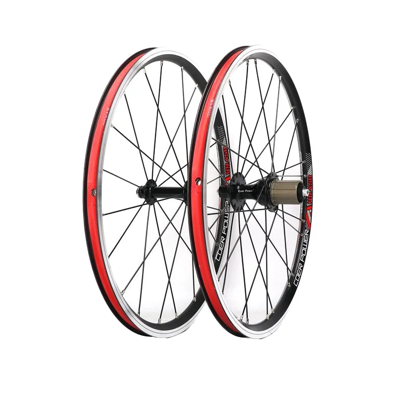 

STLF алюминиевый сплав 20-дюймовый складной велосипед с 16, 20, 24 отверстиями, ступица колеса BMX, система дискового тормоза, часть велосипеда