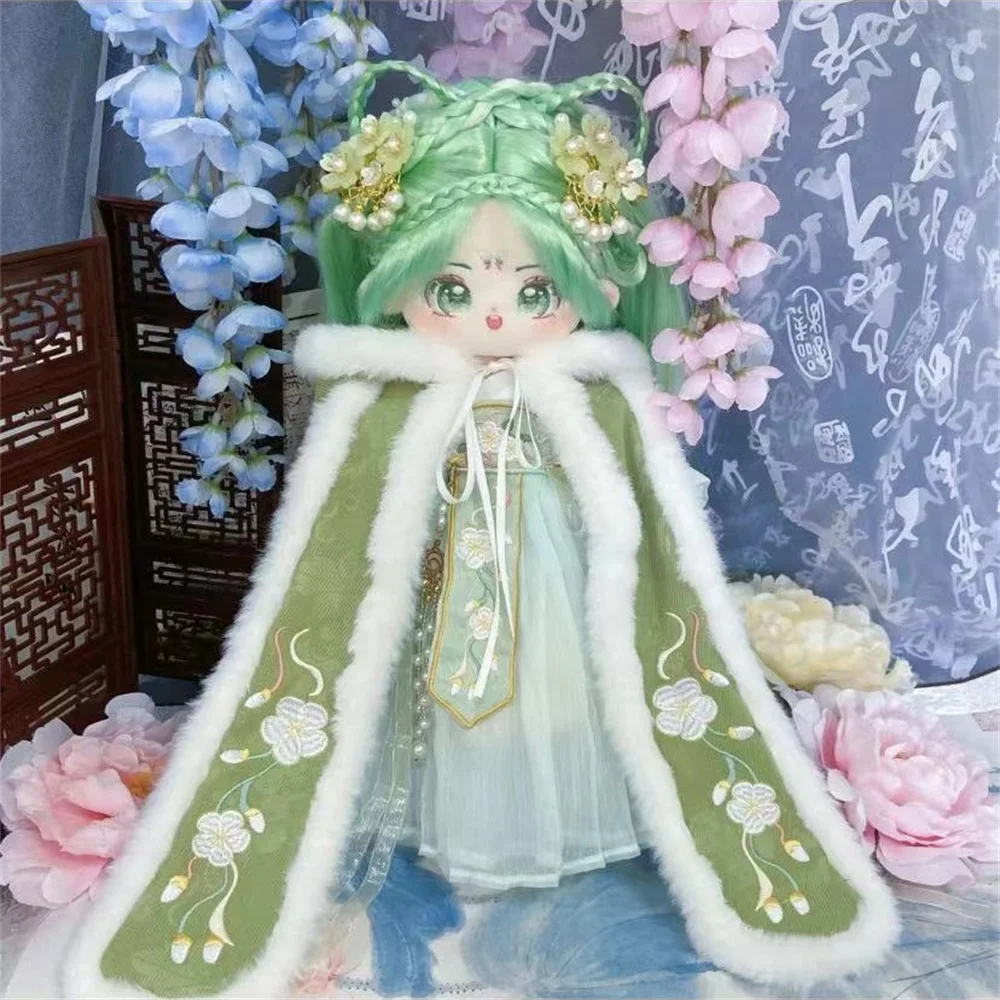 Plushie Sprookje Prinses Meisje Lolita Groen 25cm 28cm Pop Speelgoed Pluche Lichaam Cosplay Origineel Cadeau