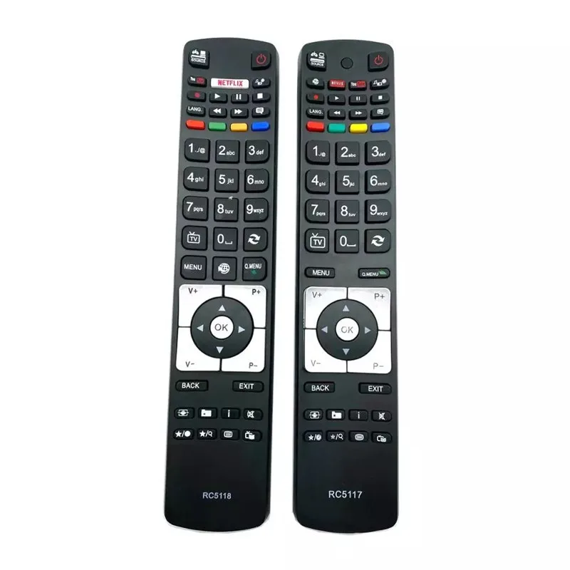 J0PB Television TV Remote Control Replacement Service Smart TV Remote Control for Hitachi RC5117 RC5118 RC5118F Accessory