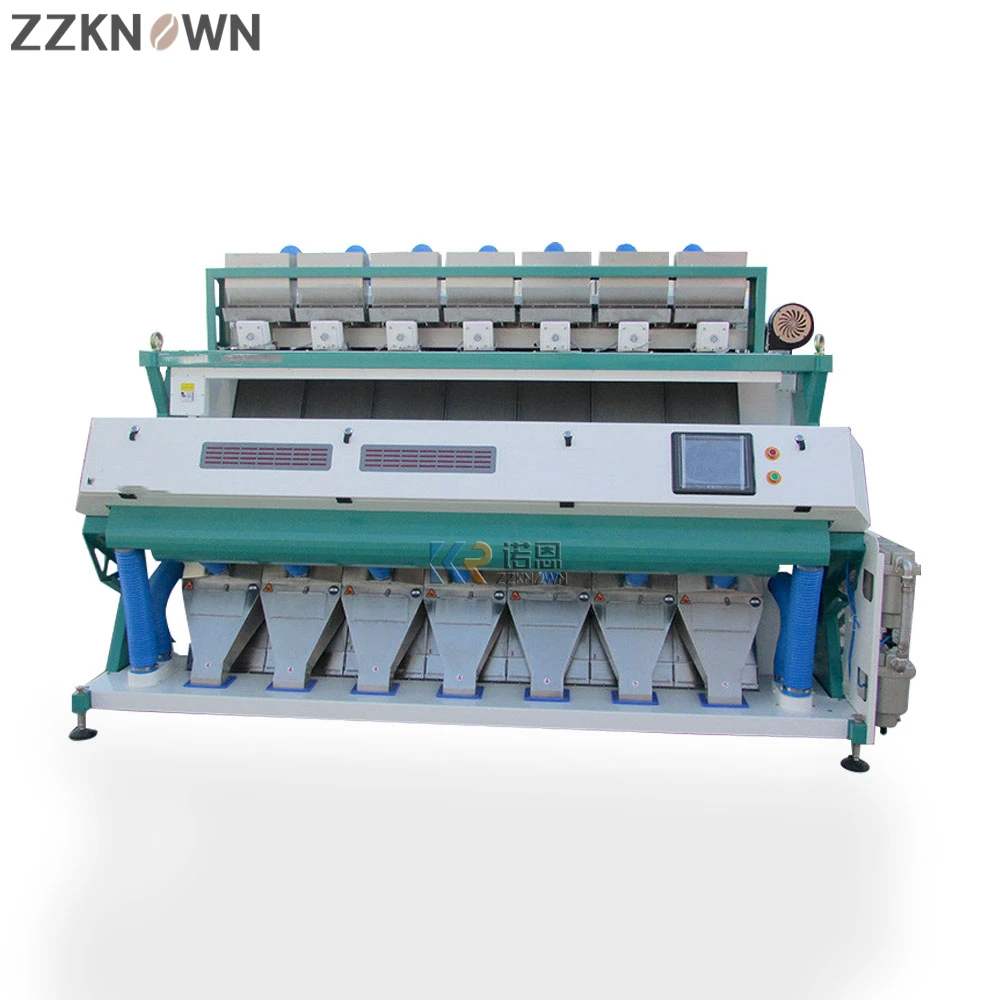 Multi-purpose Rice Grain Sorting Machines High Efficency CCD Color Sorter Machine