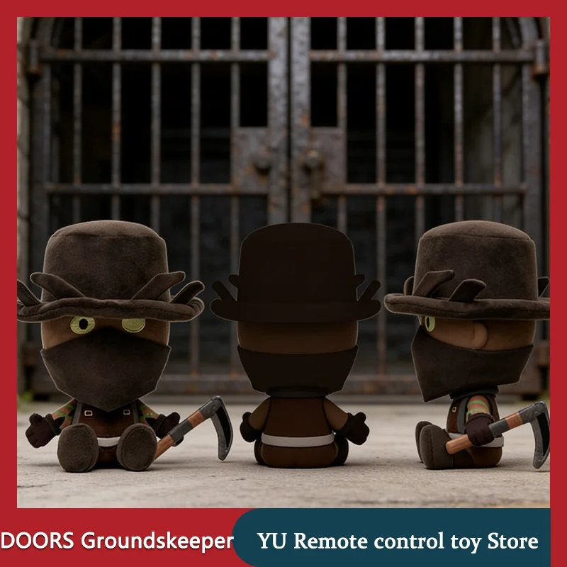 

New Doors Groundskeeper Plush Doll Gatekeeper Peripheral Plush Toy Kawaii And Cute Collectible Christmas Birthday Children'S Toy
