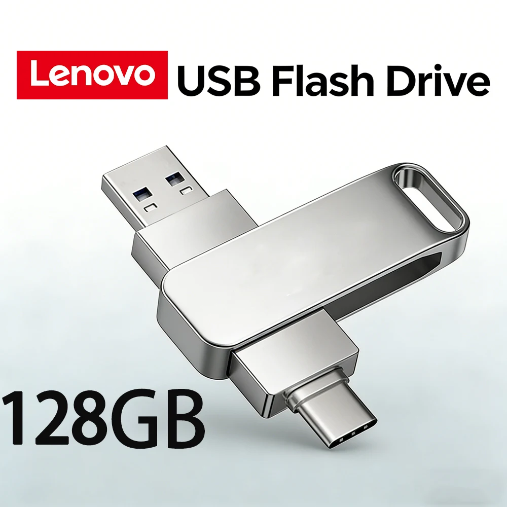 NEUER USB3.2 USB-Stick 512GB OTG Pen Drive Hochgeschwindigkeits-USB-Stick mit Typ-C-Anschluss, Echte Kapazität, Metall-Pendrive für Handy und Computer