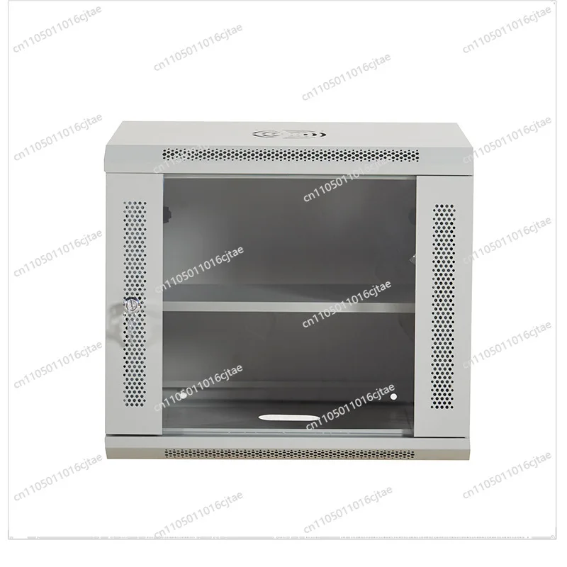 For Wall-mounted Network Cabinet 9U Wall-mounted Router Small Network Switching Equipment Weak Current Cabinet