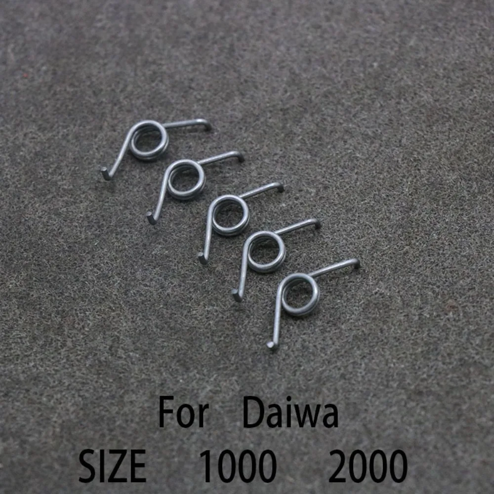 10Pcs Universal Fishing Reel Spring Stainless Steel Spinning Wheel Repair Parts For Daiwa 1000-2000 For Daiwa 2500-6000 view 3