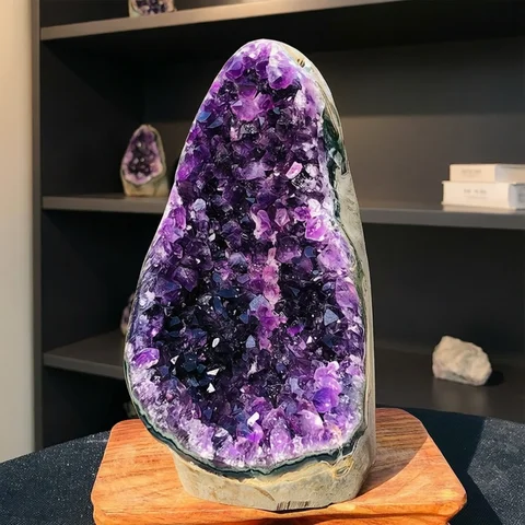 1 piece of natural amethyst rough stone, amethyst cluster, bulk gemstone jewelry, home decoration, holiday gift.