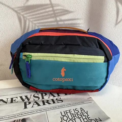 COTOPAXI GEAR FOR GOOD Sac banane 3L multicolore, sac à taille décontracté pour usage quotidien et shopping
