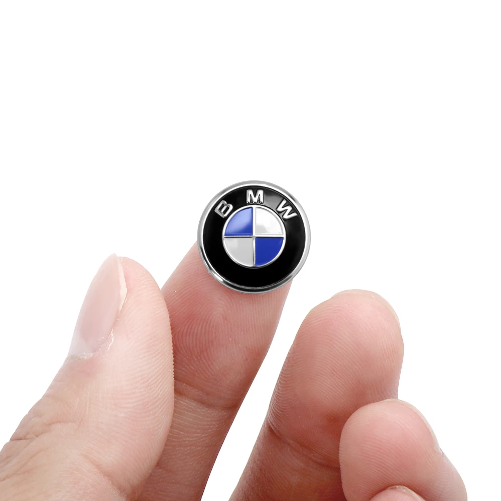 5/10/20pcs Car Key Shell Remote Fob Emblem Sticker For Bmw 3 2 5 Series E90 F10 E60 X3 F25 E46 X5 G05 F30 X5 E53 E91 M M2 M3 M5