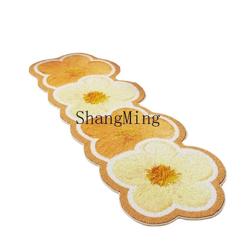 

PYH flower bedroom bedside blanket living room dirt-resistant coffee table blanket bay window full blanket cool