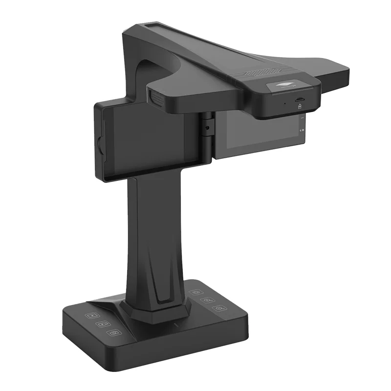 Eloam 22 MP HD Book Scanner A3 1S with USB Interface V-Shaped Cradle 5-inch LCD for Document Imaging view 4