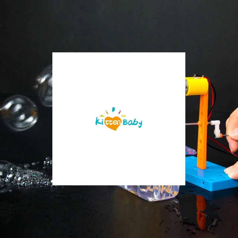 Speelgoed DIY Bubble Machine Assembleren Model Materiaal Kits Studenten Educatief Wetenschap Experiment Technologie Speelgoed voor kinderen