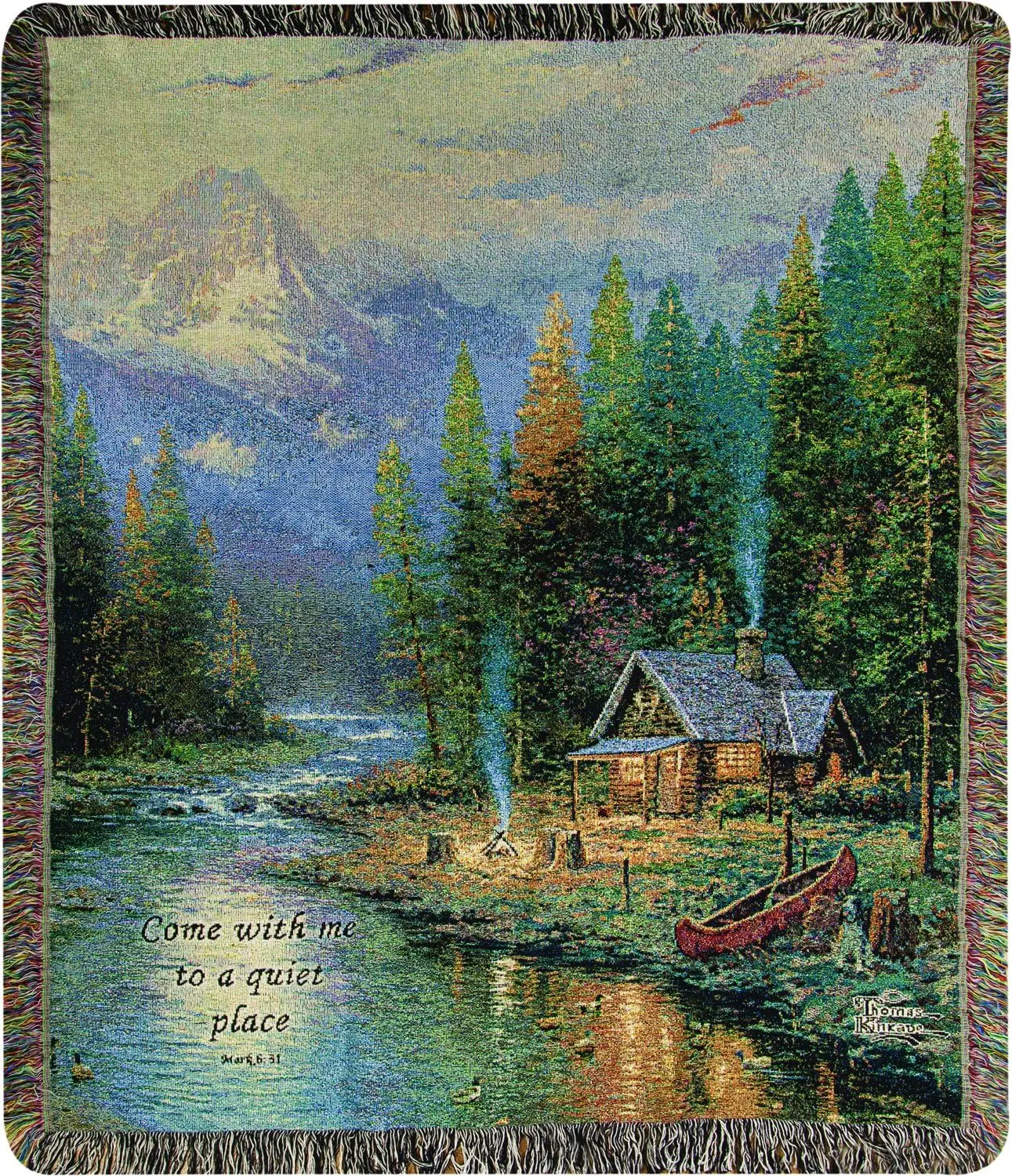 

Гобелен-плед "Конец идеального дня", 50 x 60 дюймов, уютный декор для дома