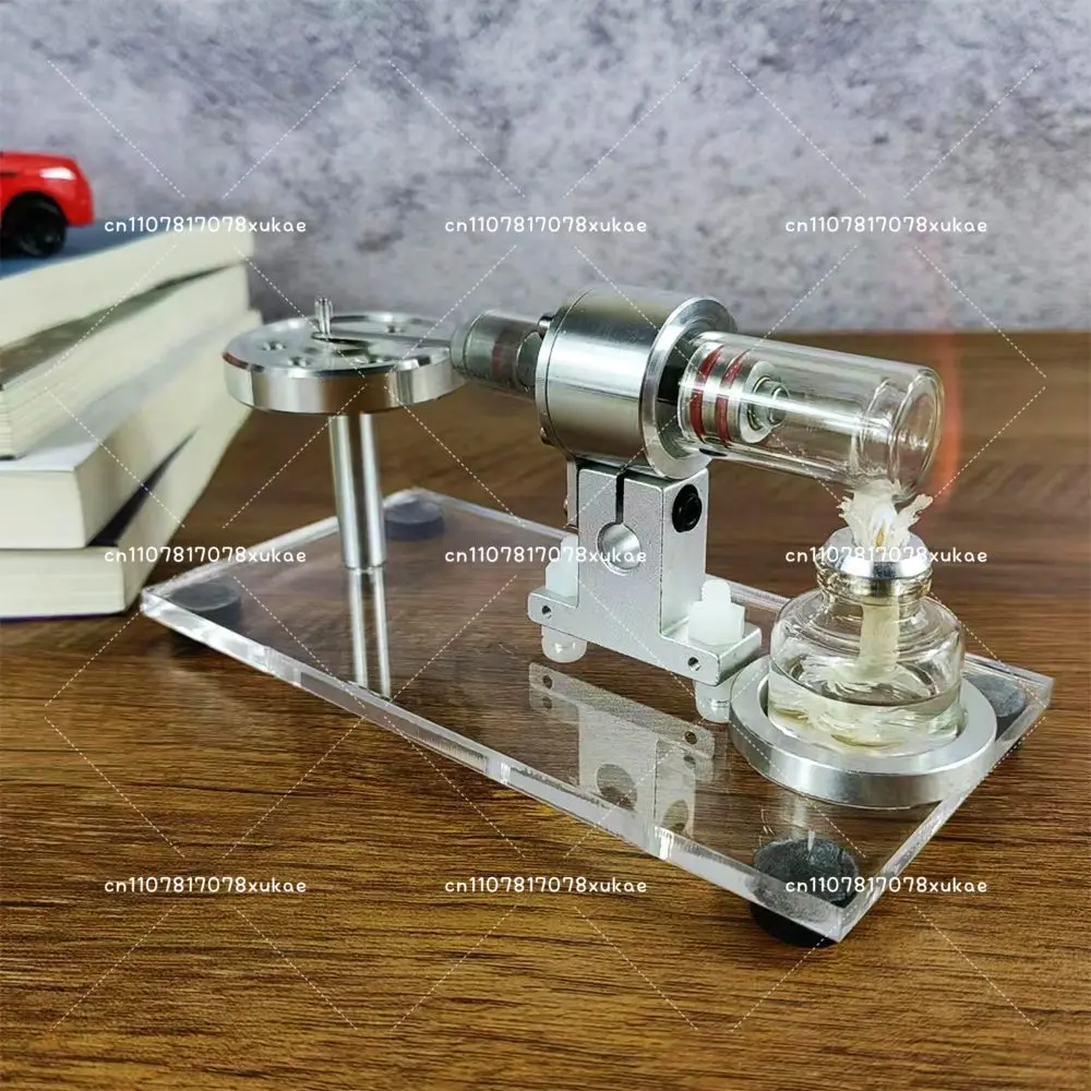 Stirling engine model external combustion  micro generator birthday gift  steam