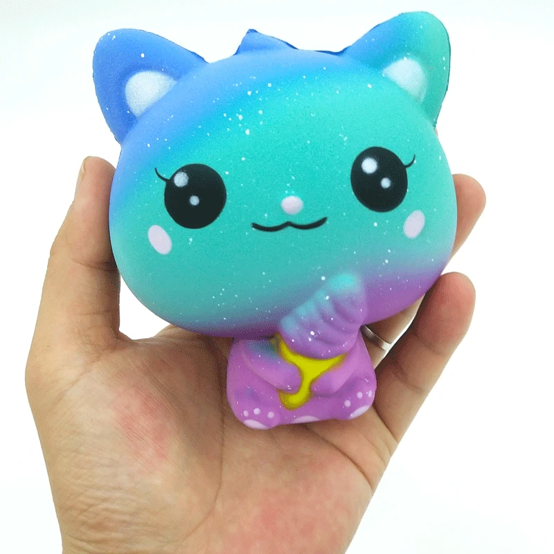 

ditto squishy Creative Animal Doll Soft Squeeze Toy Bread Scent Stress Relief Fun for Kid Gift