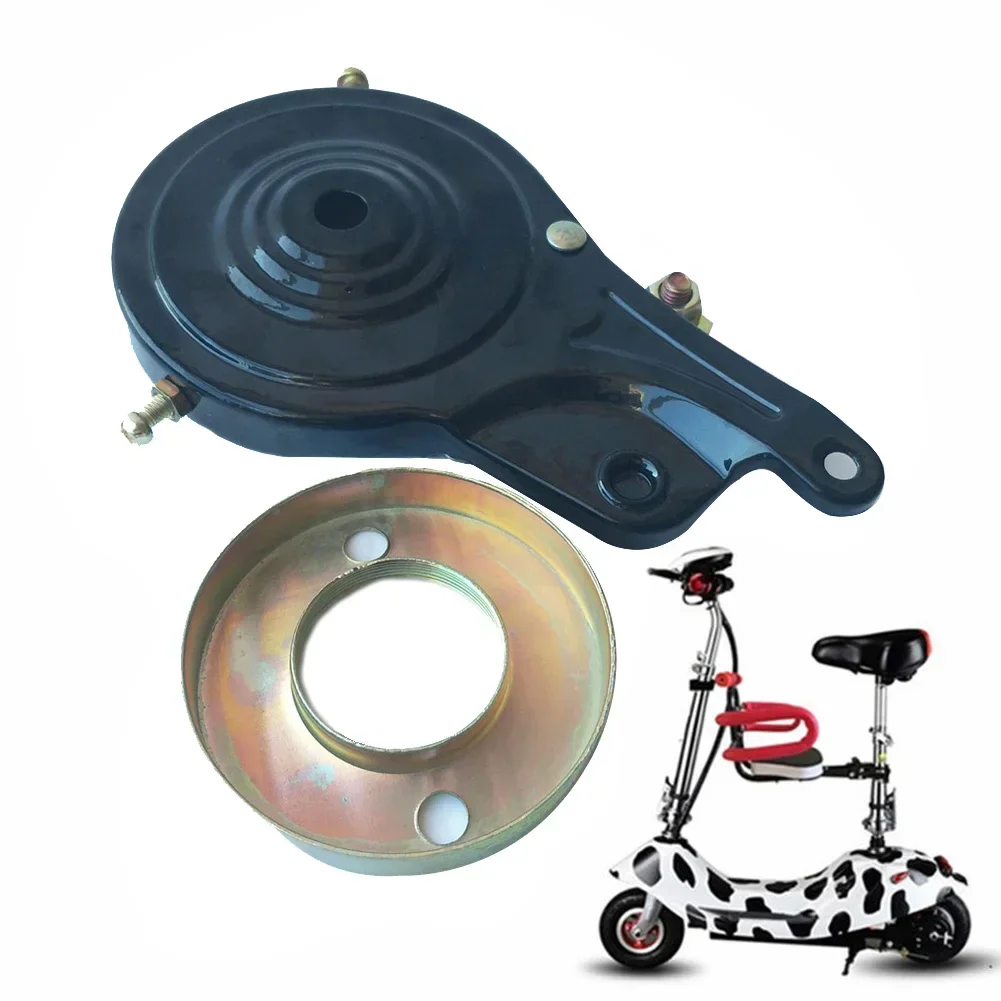 Band Brake Assembly W/ 70mm Black Rotor For Mini Moto Pocket Bike Shredder Durable Cycling Electric Scooters Parts Accessories