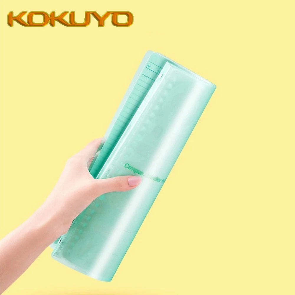 Nowe japońskie segregatory KOKUYO Campus, akcesoria biurowe, kawaii notesy, segregatory do notatek, artykuły szkolne, format B5 — zdjęcie produktu 4