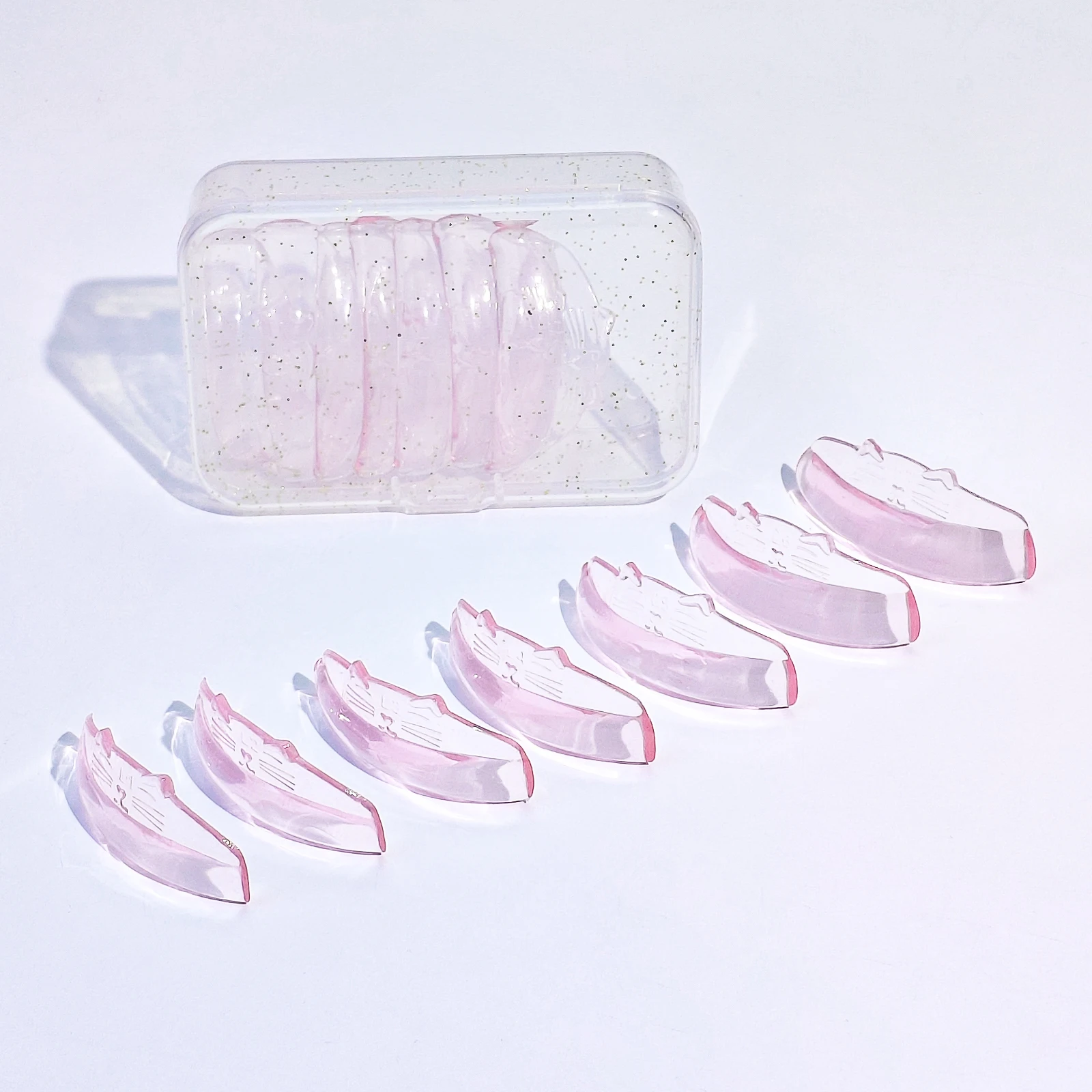 Libeauty 7 Paar Silikon Katzenform Wimpern-Lifting-Pads Klebende Wimpernlifting-Pads 3D Wimpern-Perming L-Curler Zubehör Make-up-Tool – Detail 26