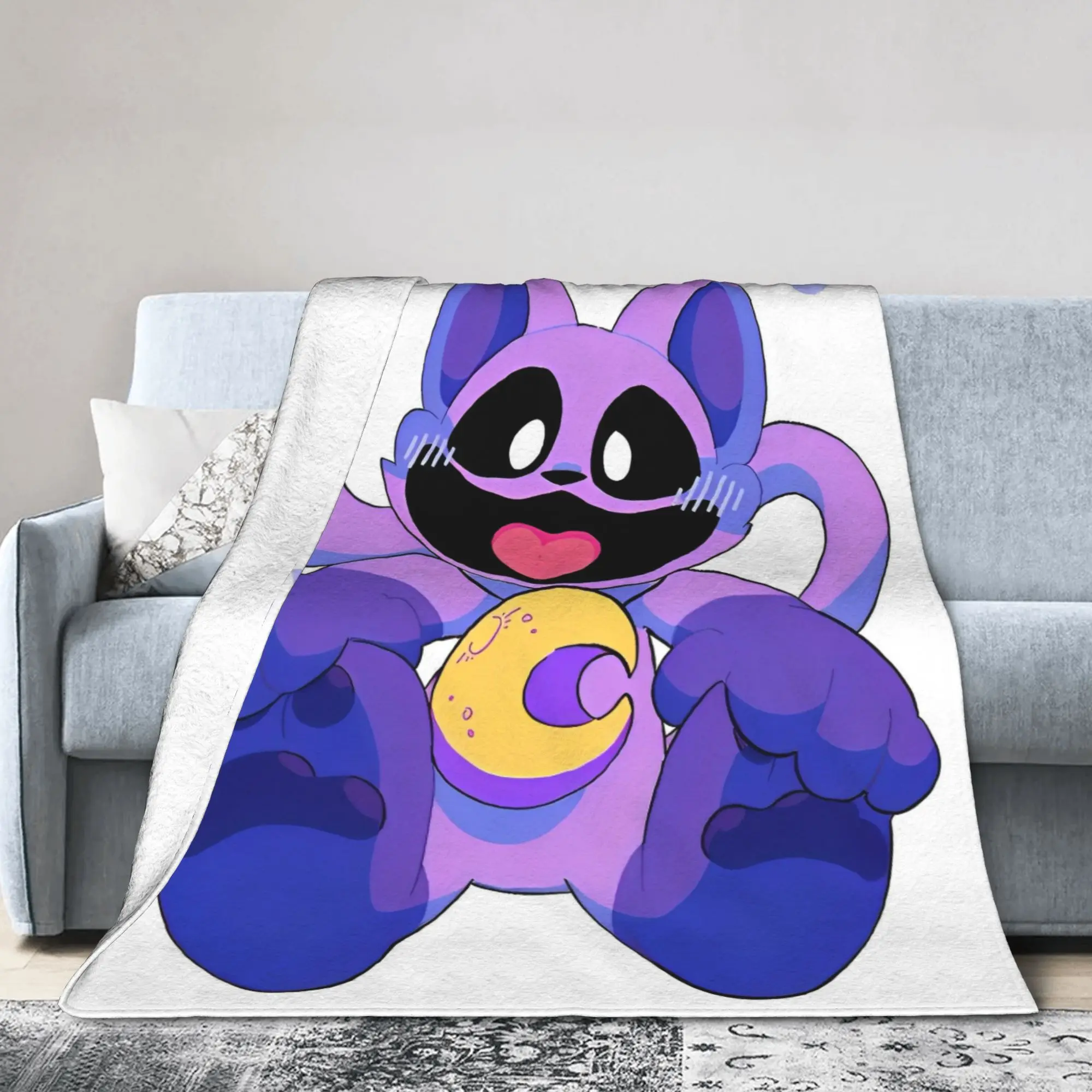 Catnaps Dogdays Flannel Blanket Winter  Warm Soft Bedding Throws for Girls Boys Home Decor Pattern Bedspread Sofa Bed Cover