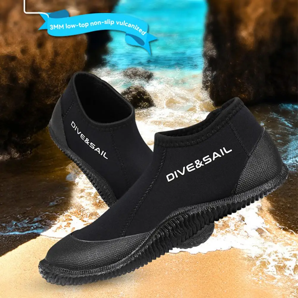 3mm Diving Socks Shoes Water Boots Non-slip Beach Boot Wetsuit Shoes Warming Snorkeling Diving Surfing Swimming Rafting Socks