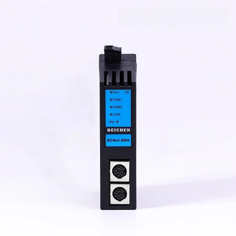 BCNet-QnA لسلسلة ميتسوبيشي Q2A/Q2AS1/Q3A/Q4A PLC إلى MODBUS TCP وحدة محول معالج اتصال إيثرنت