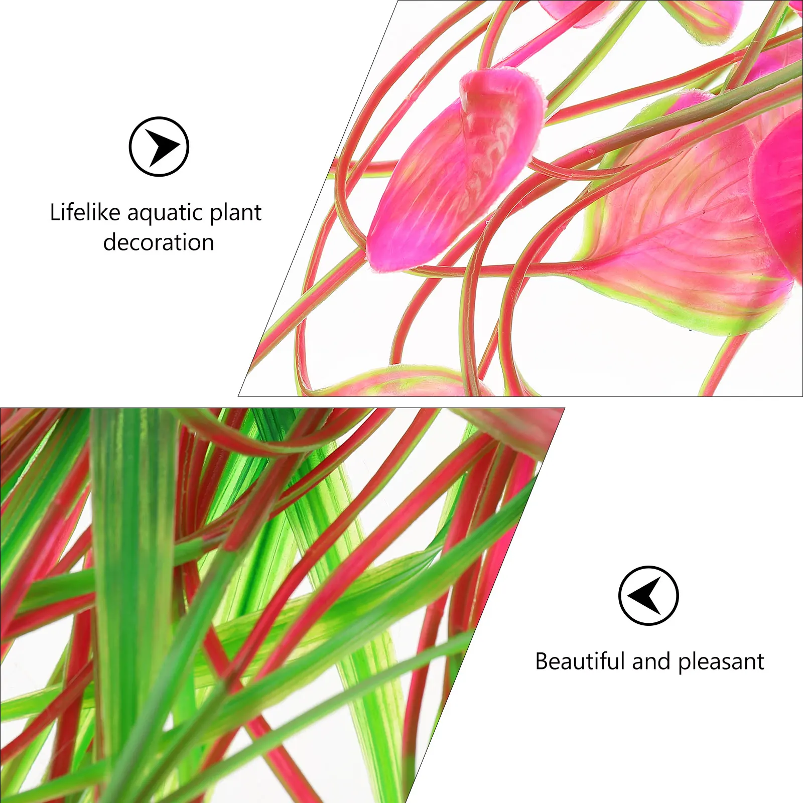 

Artificial Aquatic Plant Simulation Ceramic Grass Fish Tank Decor Aquarium Ornament Vivid Decorative Water Plant Landscape