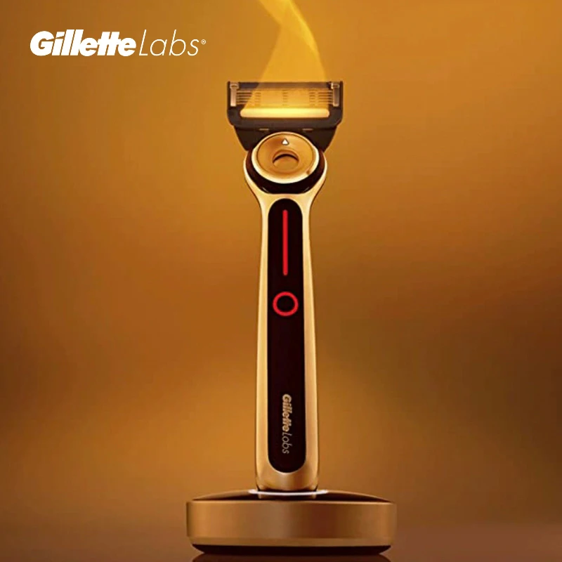 

Gillette Lab Series Heated Razor Softening Beard for Smoother Shaving Comfortable Razor For Men