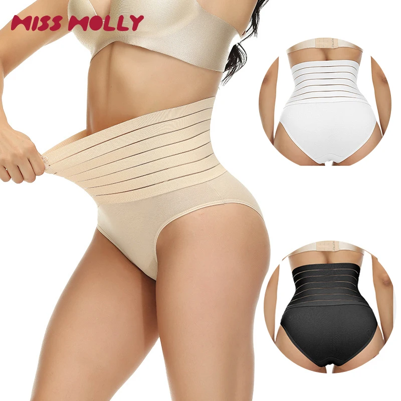 High Waist Tummy Control Panties Women Postpartum Belly Band Abdominal Compression Body Shaper Slim Waist Butt Lifter Briefs