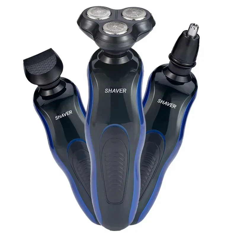 USB Rechargeable Shaver Three-in-one Multifunctional Electric Multi-purpose Shaver Men's Shaver Hair Nose