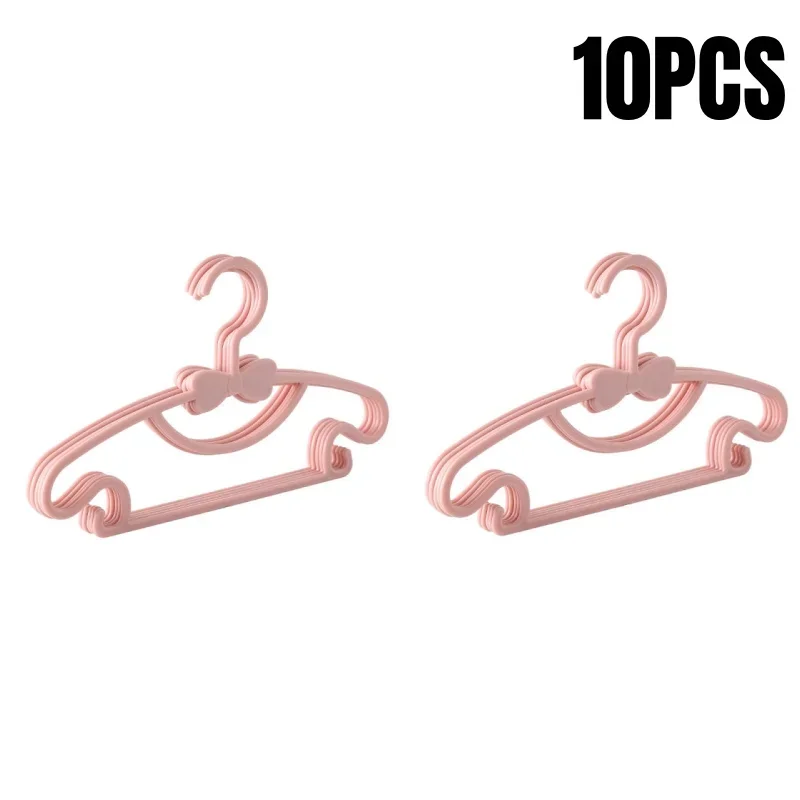 5-50 Stuks Baby Hangers Plastic Kinderkleding Opslag Hanger voor Kwekerij Kinderen Hangers Peuter Baby Draagbare Jassen Thuis rek