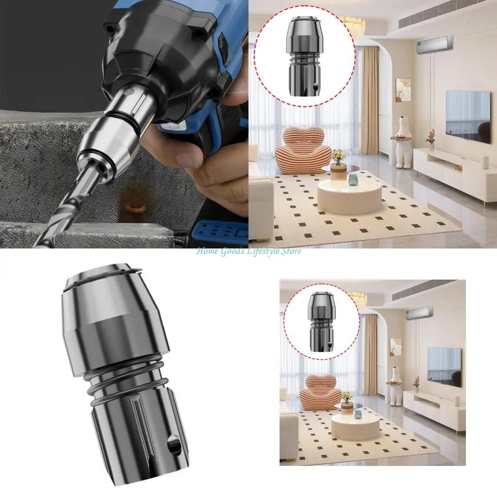 

E74E Adapter For Converting Impact Wrenches To Electric Hammer, Square Handle Electric Wrench To 4-Pit Square Handle