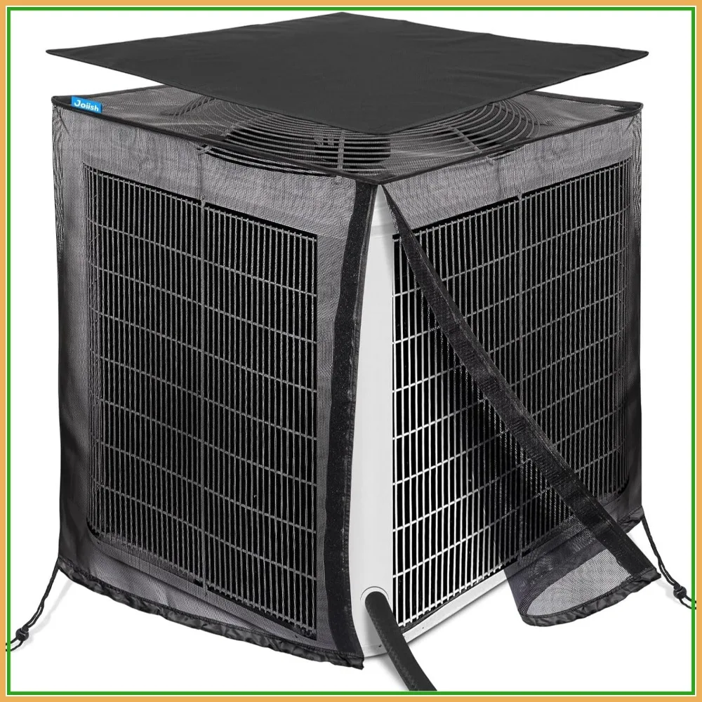 

Outdoor AC Unit Cover 36x36x40 Inch, Breathable Mesh with Waterproof Top, Protects Against Leaves & Debris