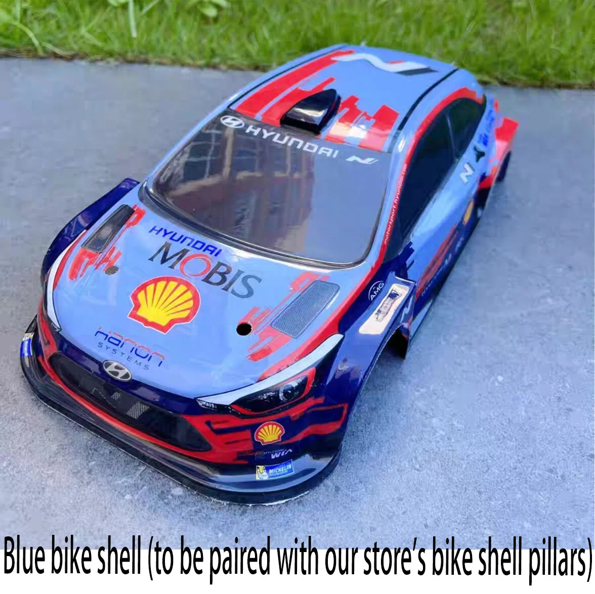 Full Car Accessories 1:14 Hyundai I120 Remote Control Car Model Car Shell Suitable for 14301-302-303-304 Meijiaxin PVC Car Shell
