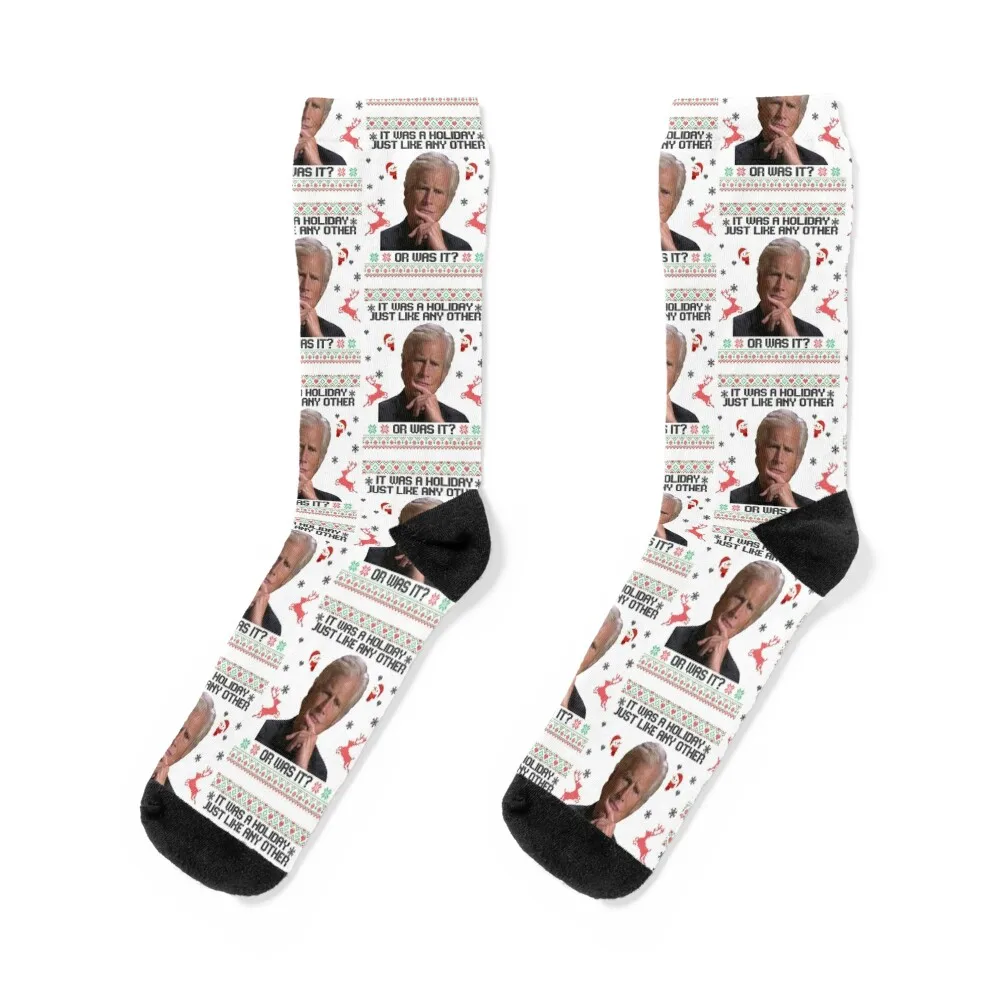

Morrison Christmas Ugly It Was A Holiday Socks tennis anti-slip sport christmas gift Socks For Man Women's