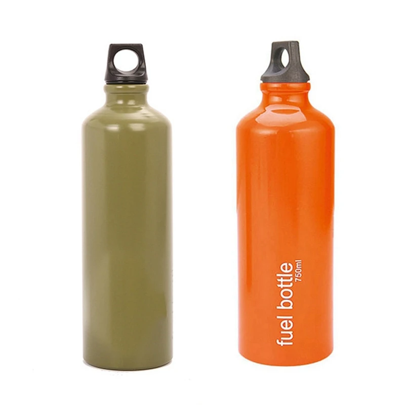 Fuel Tank Bottle, Propane Gas Cylinder, Seamless And Lightweight, Oil Tank Oil Jug,Gasoline Bottle(750ML)