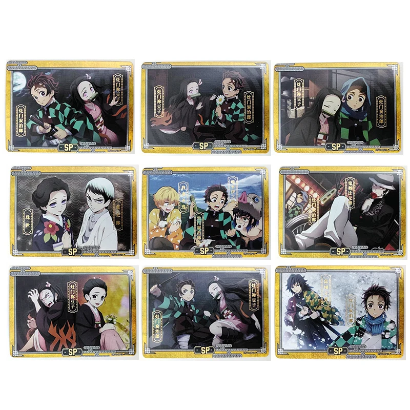 

Card Collectors Demon Slayer Kamado Tanjirou Tomioka Giyuu Uzui Tengen Anime Characters Sp Cards Game Collection Birthday Gift