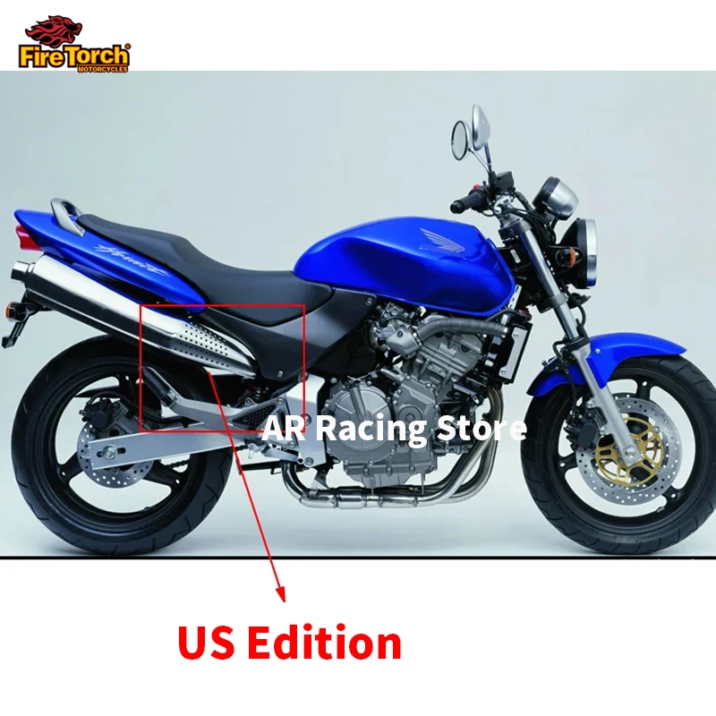 Slip On For Honda CB600F Hornet 600 CB600 EU US Edition Motorcycle Exhaust System Escape Moto Modified Middle Link Pipe