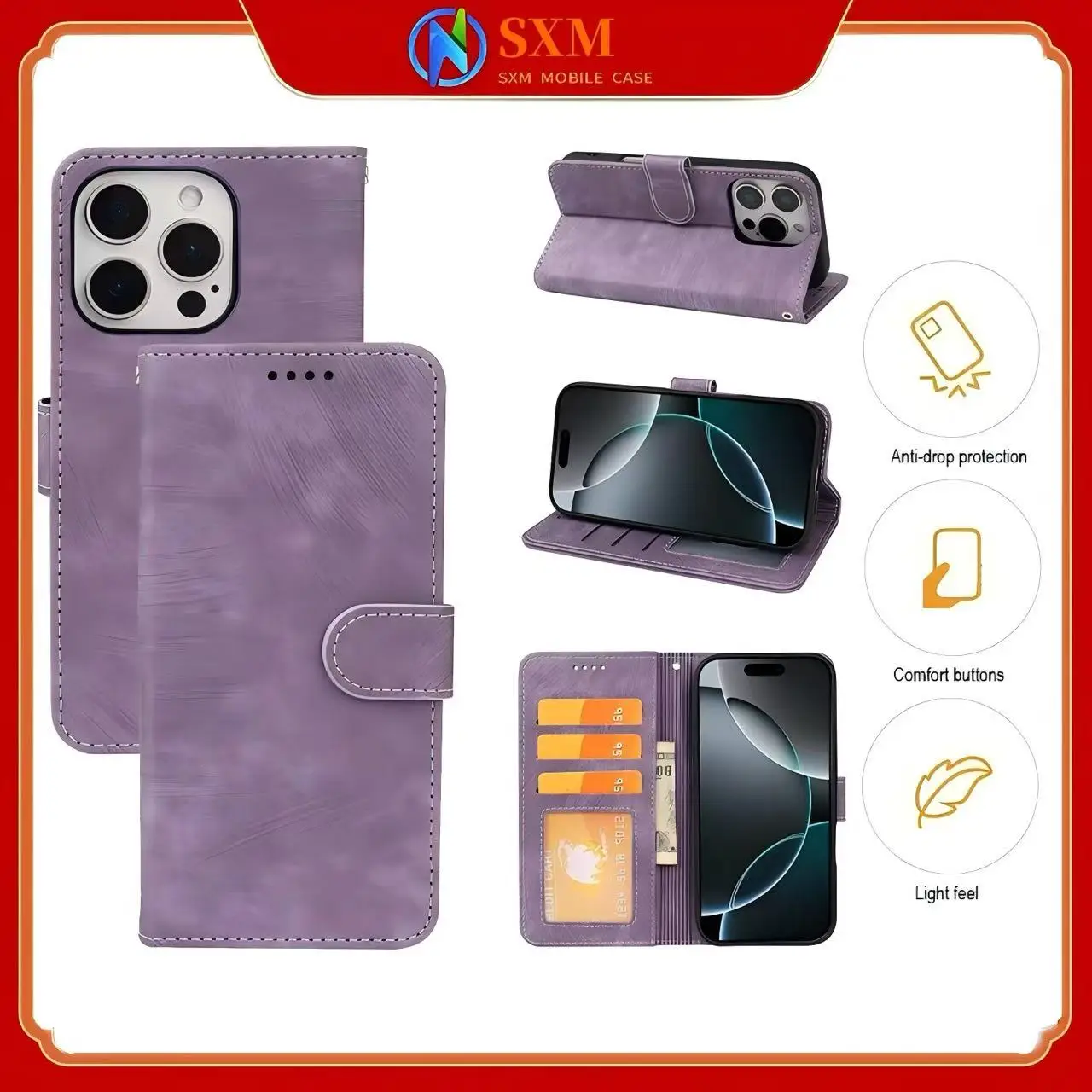 

Подходит для фоторамки репродукции Apple Fengyun, раскладушки с маленькой круглой пряжкой, чехла для мобильного телефона с сумкой для карточек.