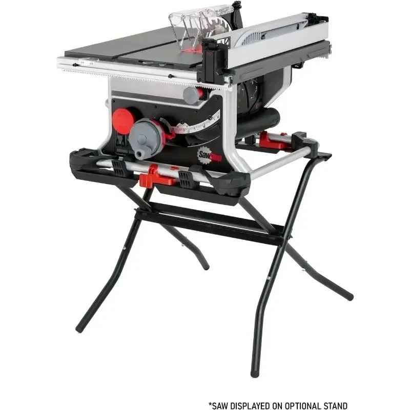 Compact Table Saw - 15A 120V 60Hz Electric Skill Saw for Woodworking And Metal Cutting Durable Blade for Precision Projects