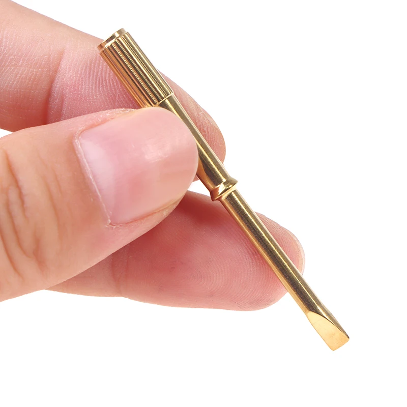 1PCS Titanium Steel Multifunctional Bracelet Screwdriver Titanium Steel Jewelry Repair Tools