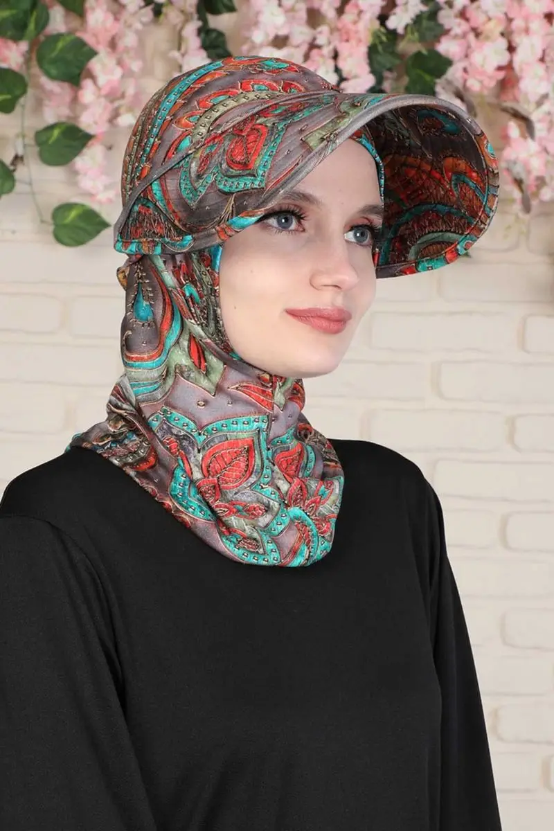 Padrão de carnaval de boné penteado