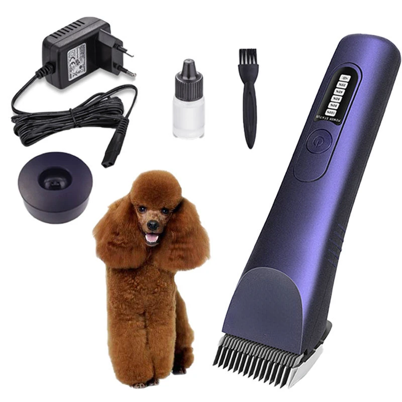 2600ma 5a Blade High Quality Pet Beauty Product Pet Hair Shaver Suitable  Various Animal for Cat Professional Hair Trimmers