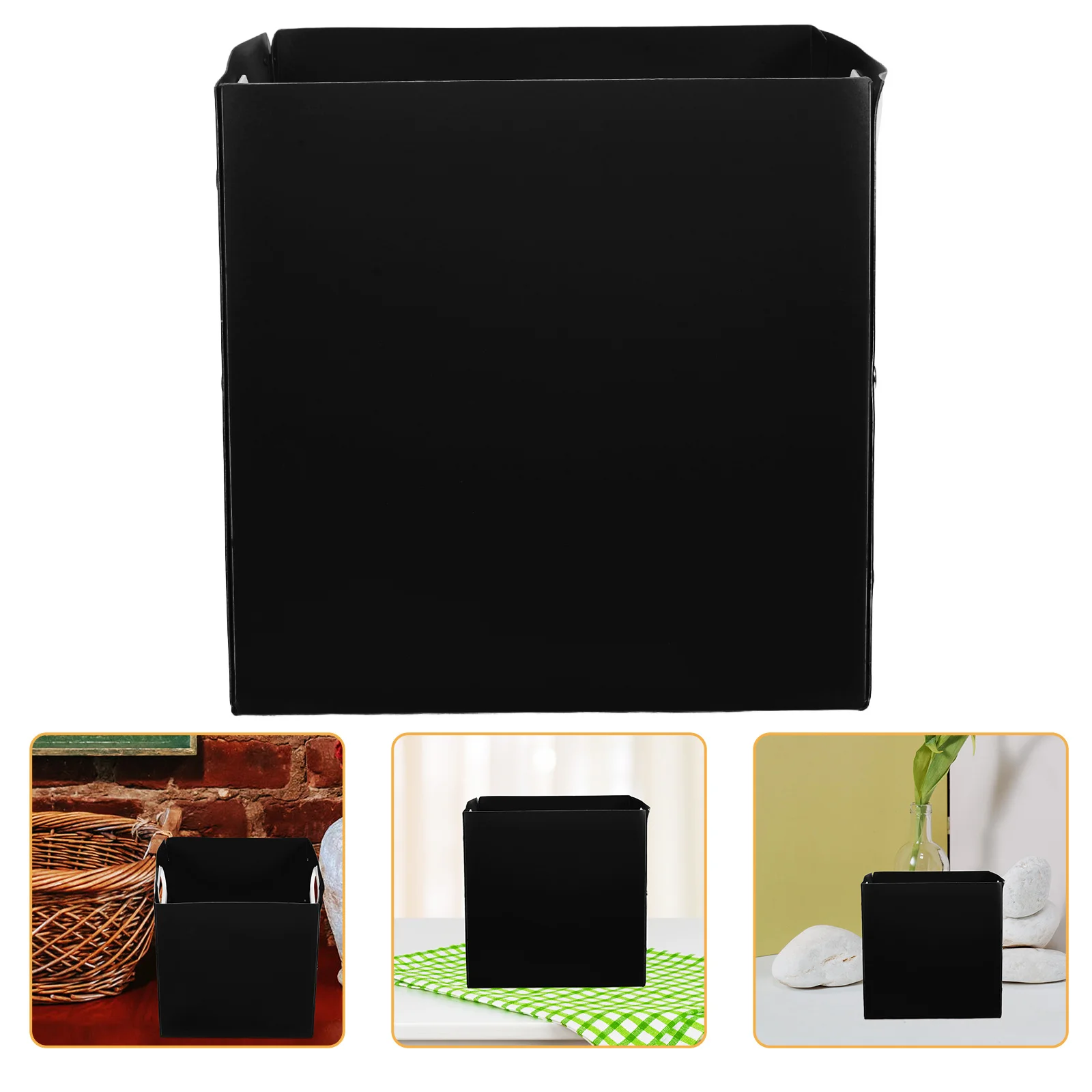 

Stylish Foldable Desk Organizer for Office and Home Large Capacity Storage Container for Pens Brushes Cosmetics Modern Tabletop