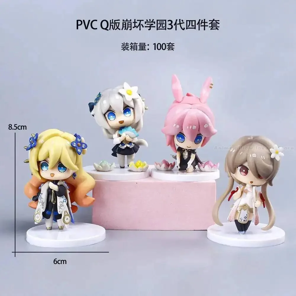 Honkai аниме Impact 3rd модель ручной работы Raiden Mei Rita Rossweisse Yae Sakura квадратный элемент настольный орнамент Q версия