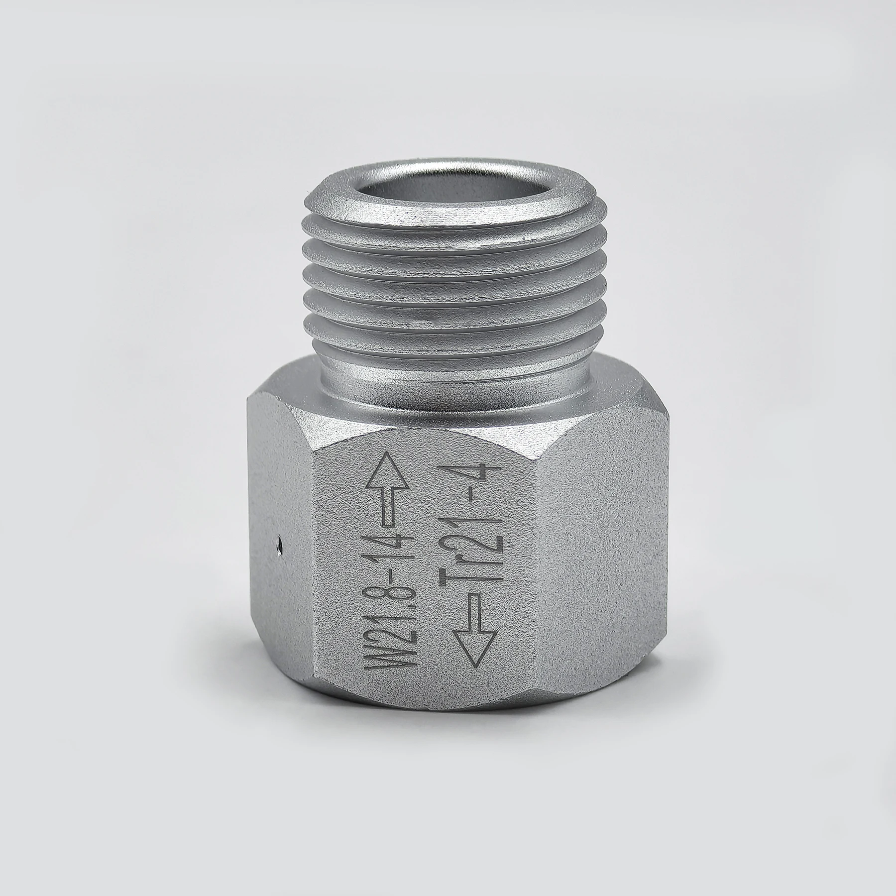 Adaptador TR21-4 a W21.8-14 para cilindro CO2 de barriles Corny y soda - imagen 5