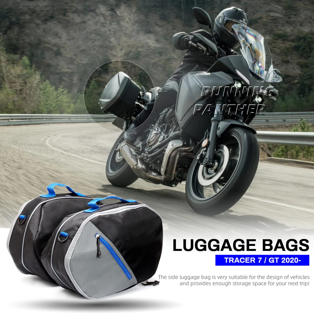 

For Yamaha Tracer 7 TRACER 700 GT Tracer7 Saddle Bags luggage bags motorcycle side luggage bag saddle liner bag 2020 2021 2022