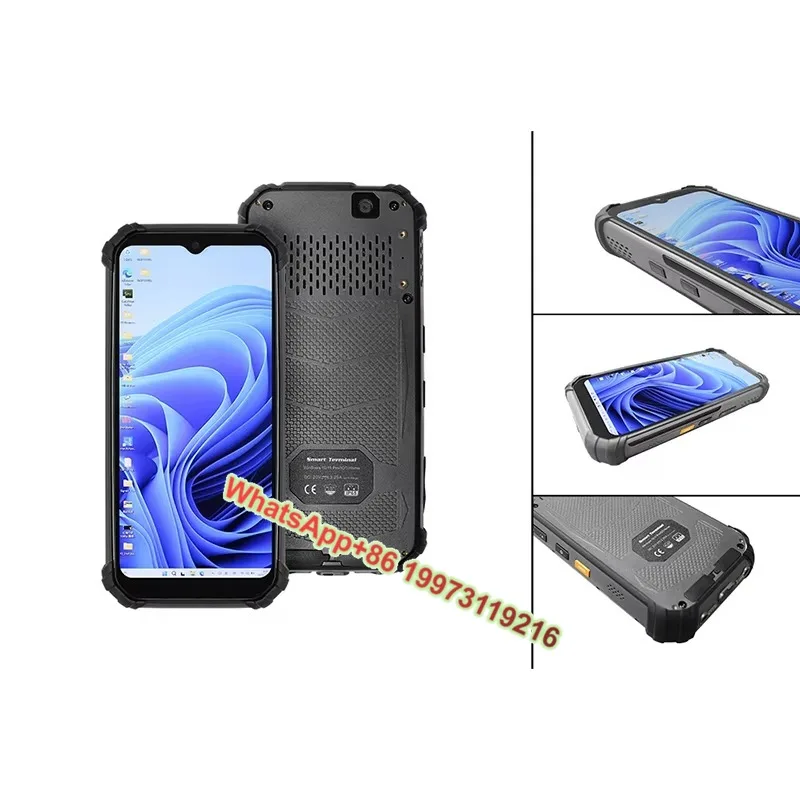 

6.5-Inch Windows Handheld Terminal N100 8G RAM 256G ROM 4G Lte Wifi Bluetooth 2D Scanner Rugged PDA SH6