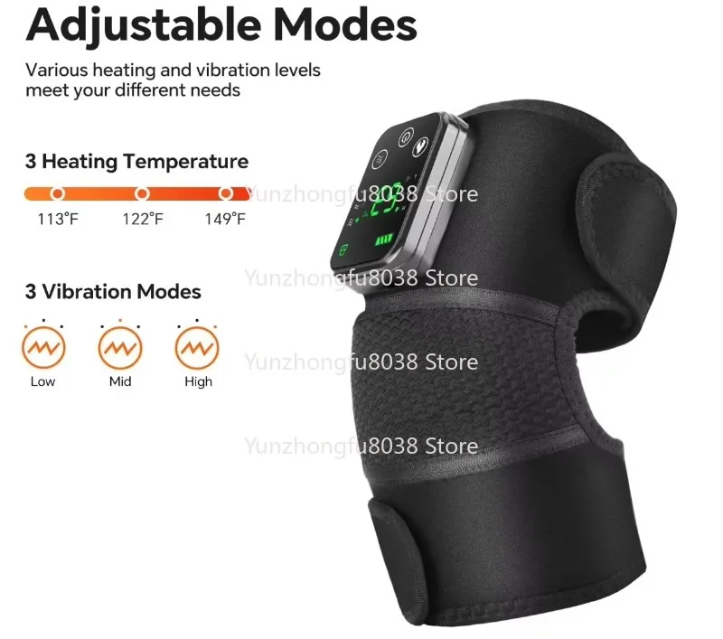 Wholesale Multifunctional Heated Vibration Joint Massage with Intelligent Hot Compress Knee Relaxation Massager
