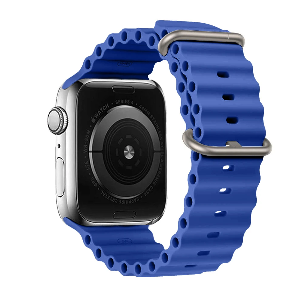 Ocean-Armband für Apple Watch Ultra 4 3 2, 49 mm, 46 mm, 44 mm, 40 mm, 45 mm, 41 mm, 42 mm, Armband für iWatch Series 12, 11, 10, 9, SE, 8, 7. – Detail 8