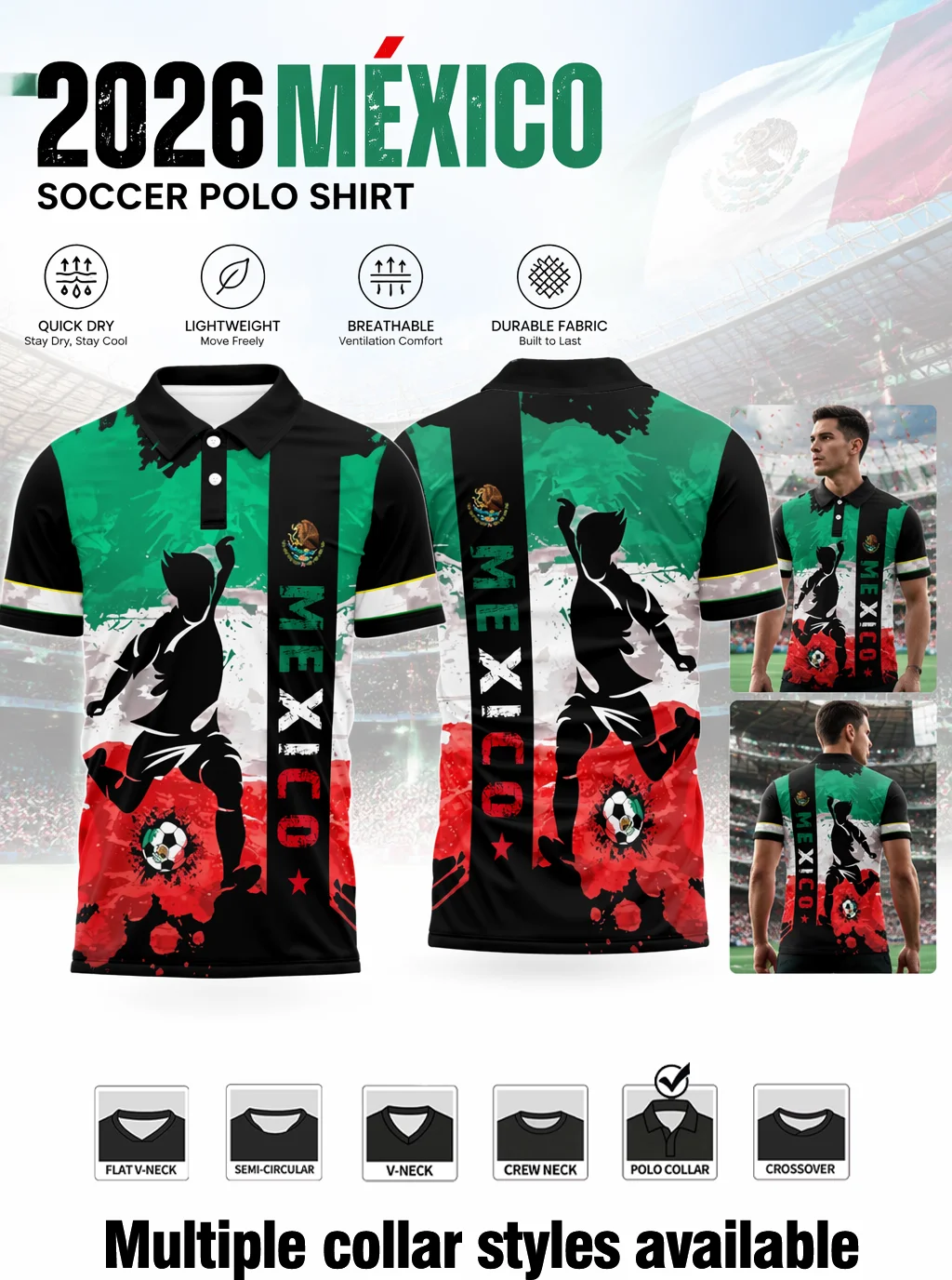 camisa-polo-resistente-da-selecao-nacional-do-mexico-seis-estilos-de-gola-opcionais-decoracao-elegante-com-letras-em-listras-verticais