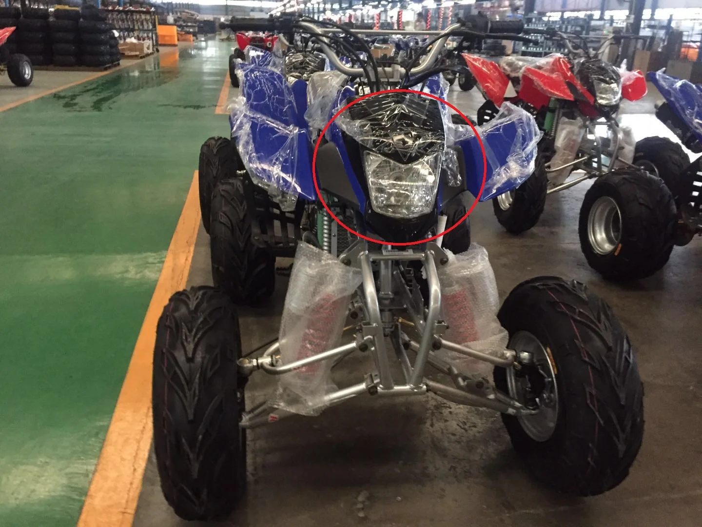 

Headlight suit for BASHAN200-6 ATV BASHAN200-7 ATV bs200 -7 quad